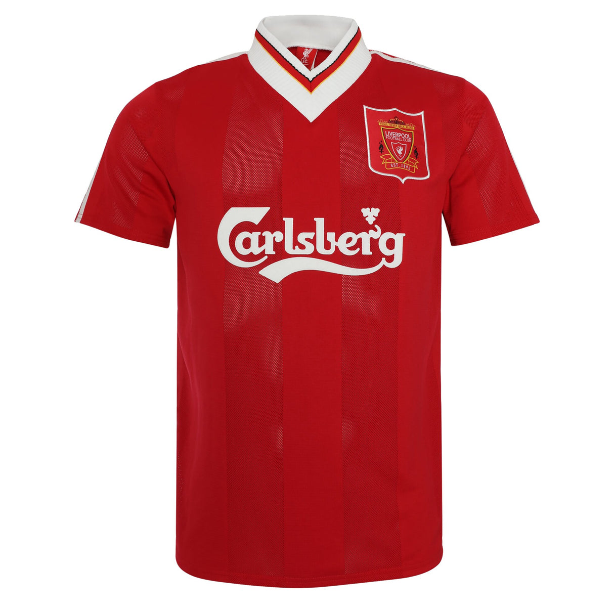 Liverpool 1995-96 Home Carlsberg Shirt - Kit Captain