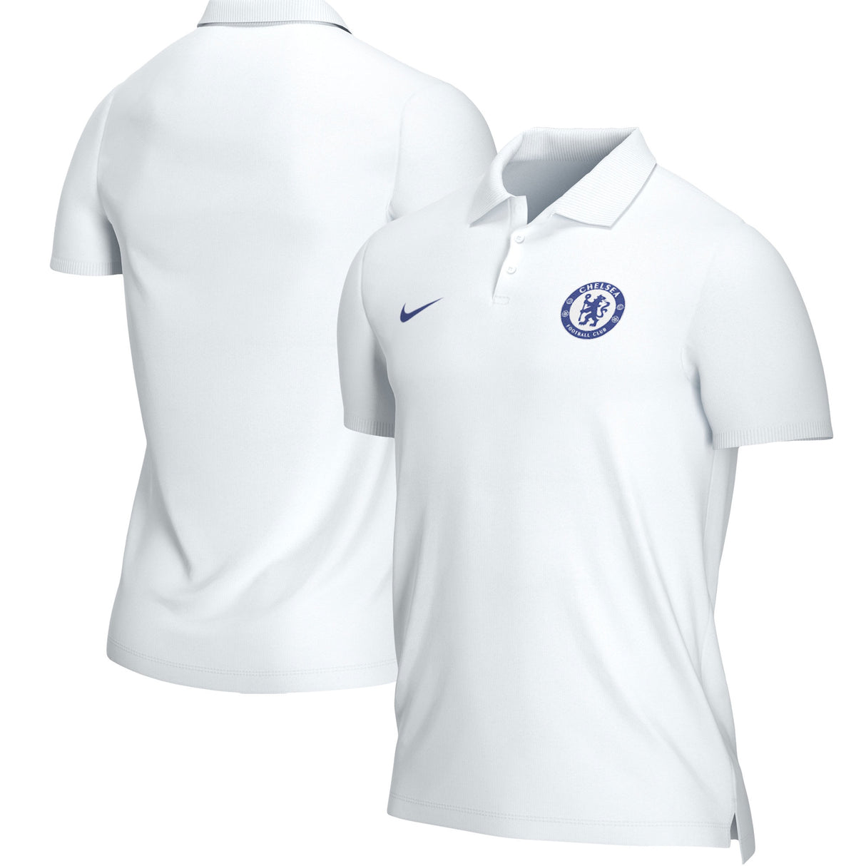 Chelsea Pique Polo - White - Kit Captain