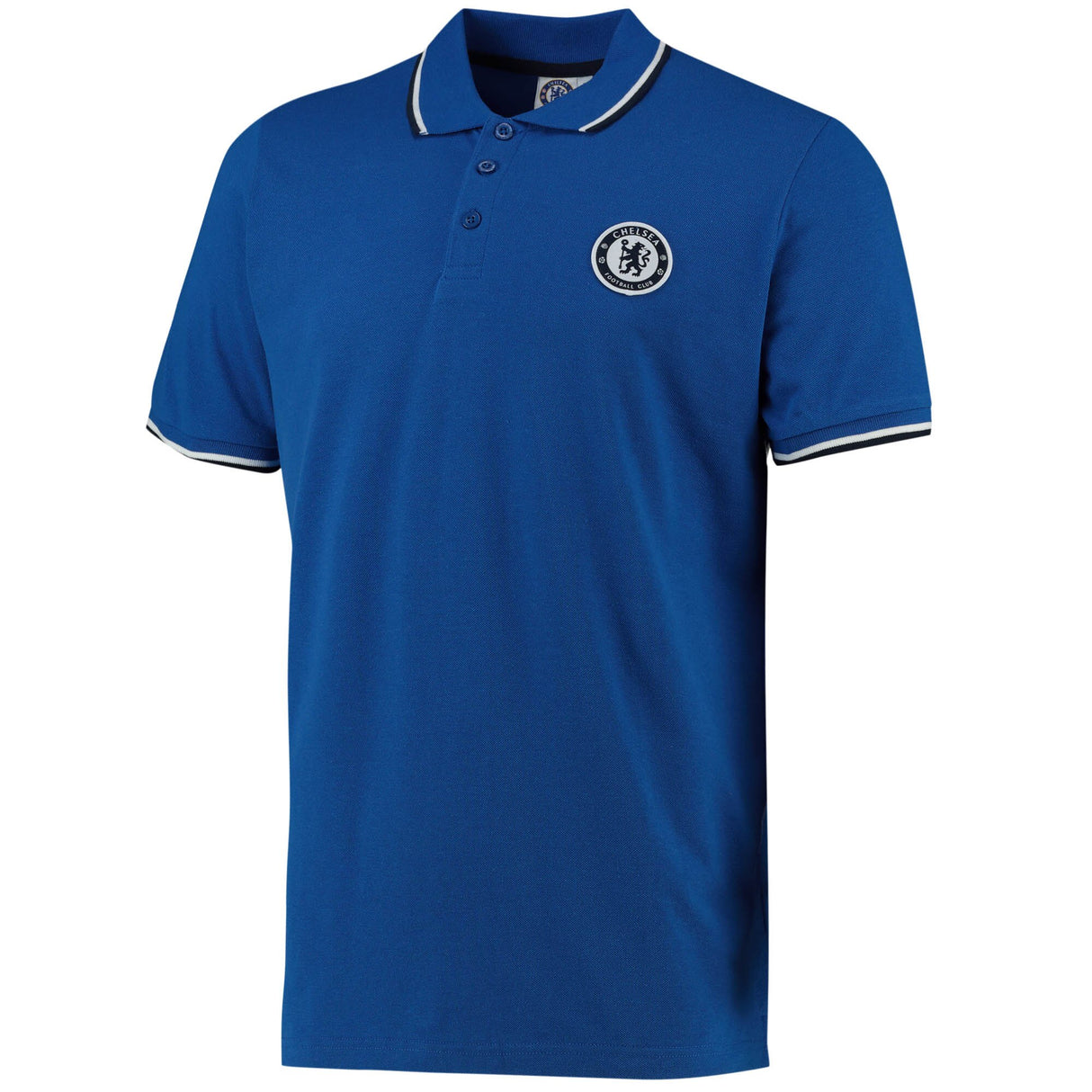 Chelsea Tipped Polo Shirt - Blue - Mens - Kit Captain