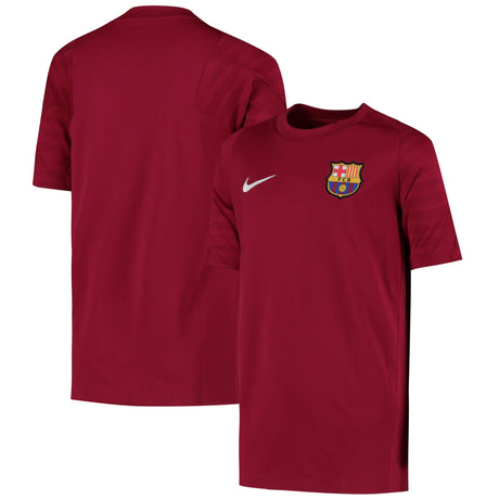 Barcelona Strike Top - Burgundy - Kids - Kit Captain