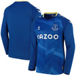 Everton Home Shirt 2021-22 - Long Sleeve - Kids - Kit Captain