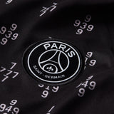 Paris Saint-Germain Training Top - Short Sleeve - Black - Kit Captain