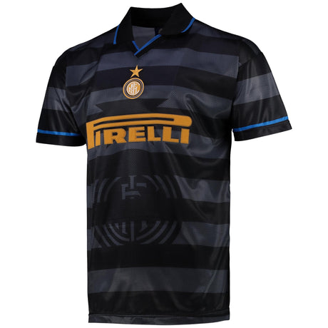 Inter Mailand 1998 UEFA-Pokal-Finale-Trikot – Grau – Herren