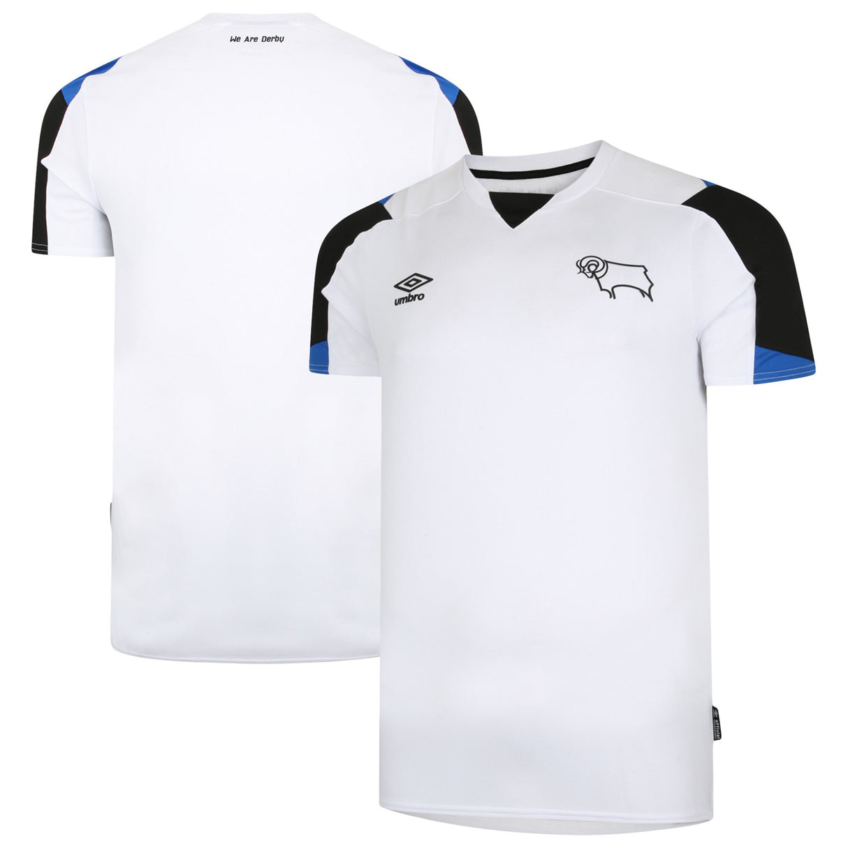 Derby County Home Shirt 2021-22 - Kids - Kit Captain