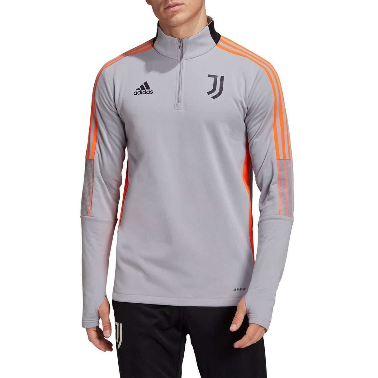 Juventus Training Warm Top - Grey - Kit Captain