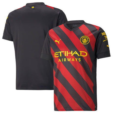 Manchester City Away Shirt 2022-23 - Kit Captain