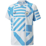 Manchester City Pre Match Top - White - Kids - Kit Captain