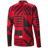 AC Milan Pre Match Sweat - Red - Kit Captain