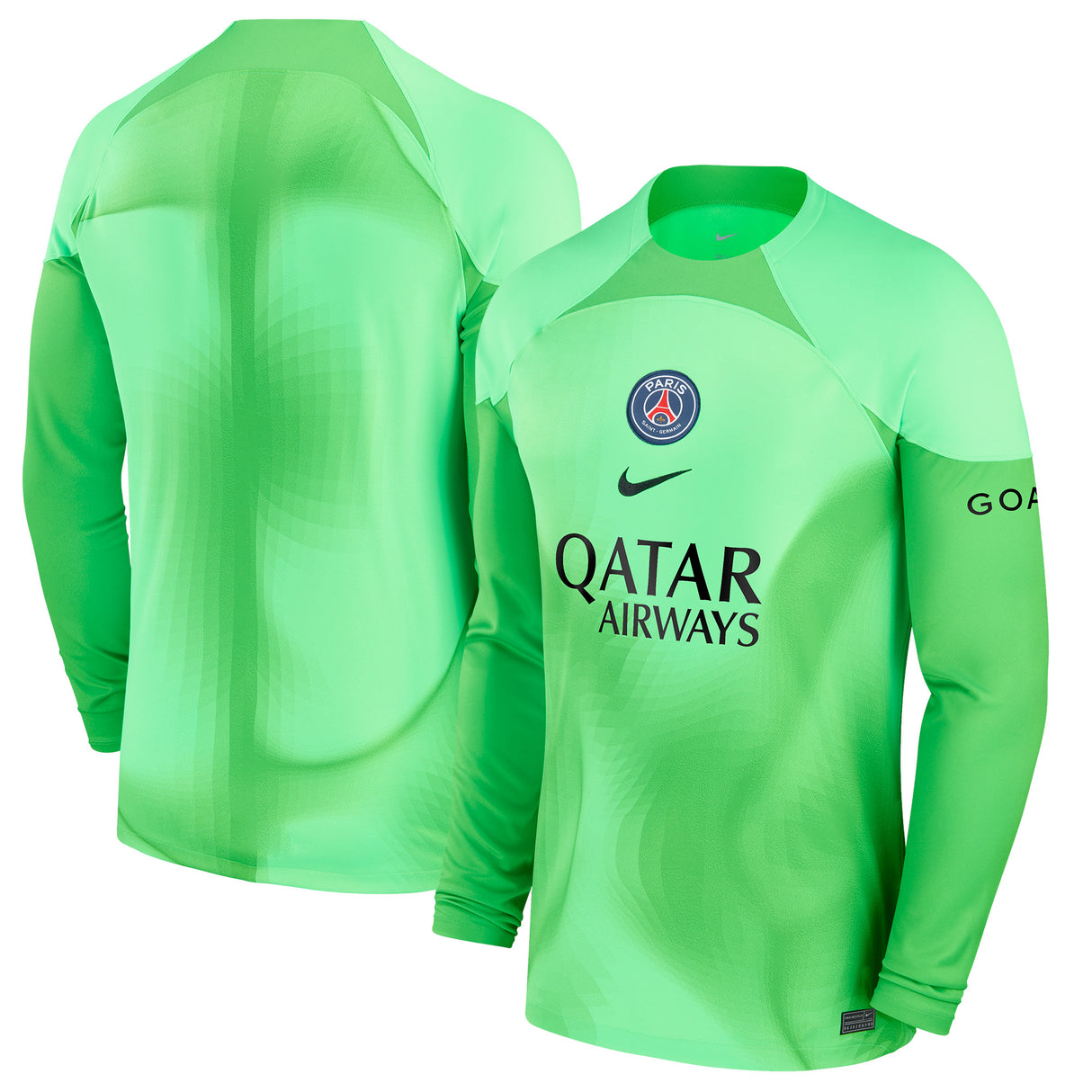 Paris Saint-Germain Home Goalkeeper Shirt Long Sleeve 2022-23 - Kids - Kit Captain