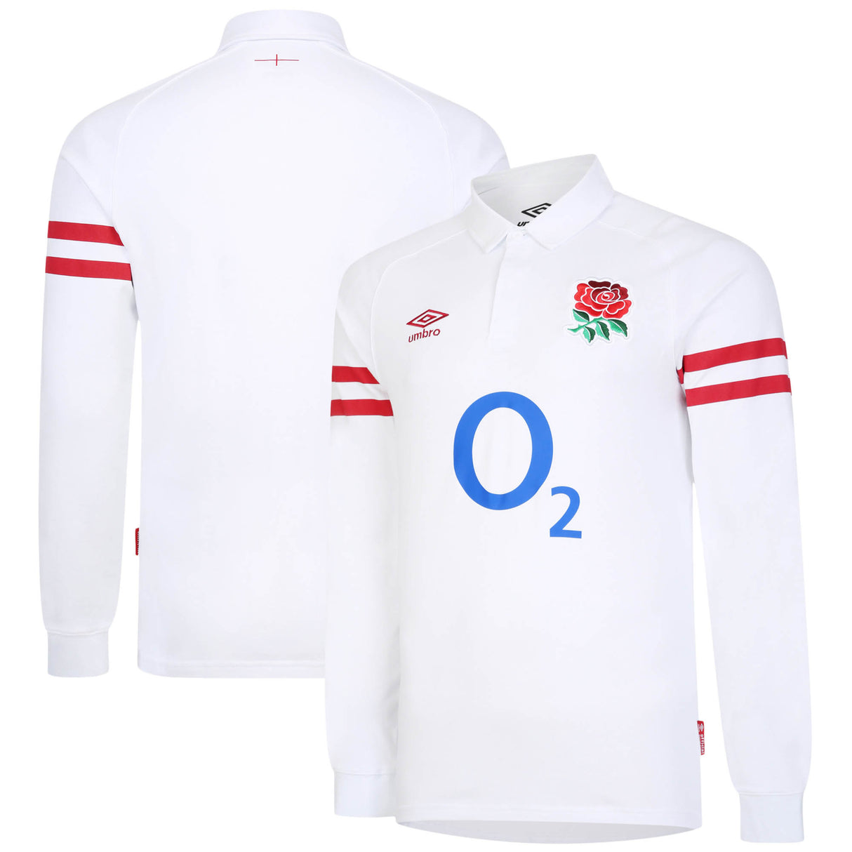 England Rugby Home Classic Long Sleeve Jersey 2022/23 - Kit Captain