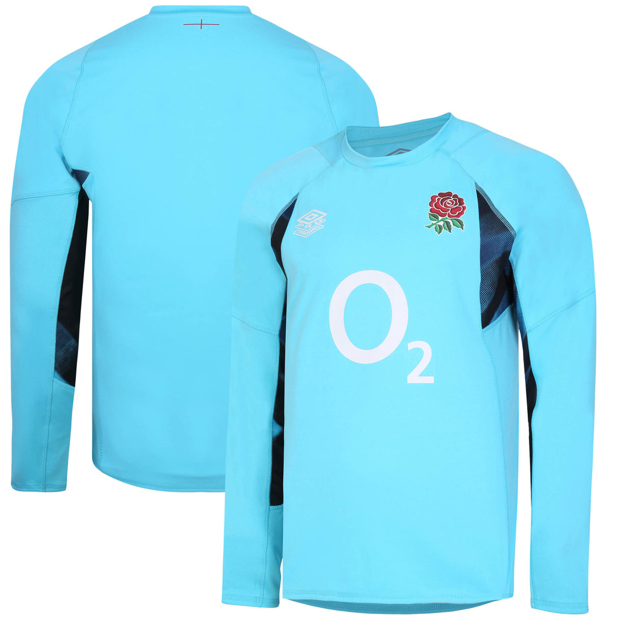 England Rugby Drill Top - Blue - Kit Captain