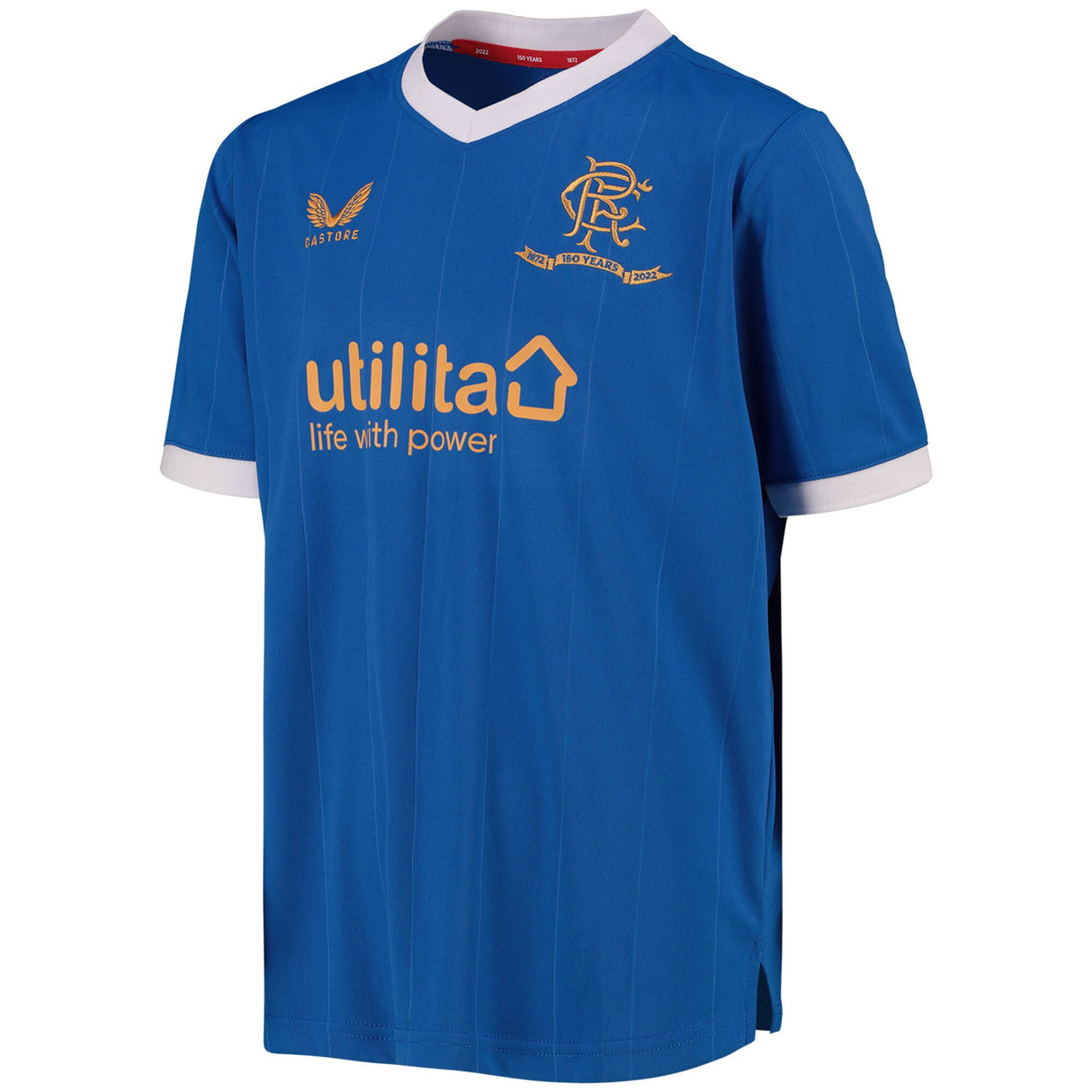 Glasgow Rangers Home Shirt 2021-22 - Kids - Kit Captain