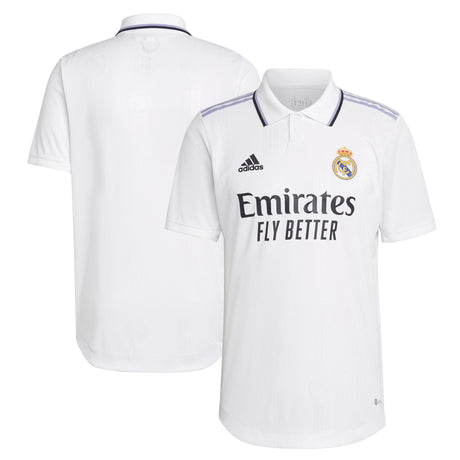 Real Madrid Home Authentic Shirt 2022-23 - Kit Captain