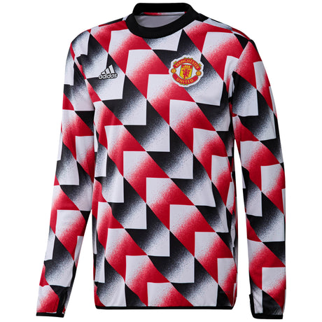 Manchester United Pre Match Warm Top - White - Kit Captain