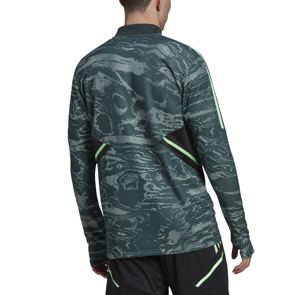 Real Madrid European Training Top - Green - Kit Captain