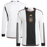 Germany Home Shirt 2022 - Long Sleeve - Kit Captain