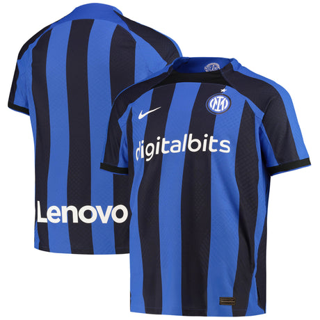 Inter Milan Home Vapor Match Shirt 2022-23 - Kit Captain