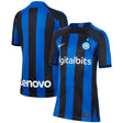 Inter Milan Home Stadium Shirt 2022-23 - Kids - Kit Captain