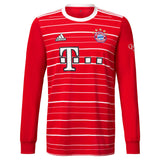 FC Bayern Home Shirt 2022-23 - Kids - Long Sleeve with Coman 11 printing - Kit Captain