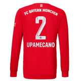 FC Bayern Home Shirt 2022-23 - Kids - Long Sleeve with Upamecano 2 printing - Kit Captain