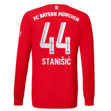 FC Bayern Home Shirt 2022-23 - Kids - Long Sleeve with StaniÅ¡ic 44 printing - Kit Captain