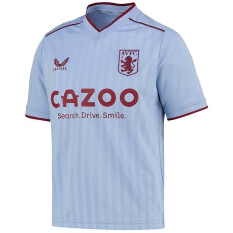 Aston Villa Away Shirt 2022-23 - Kids - Kit Captain