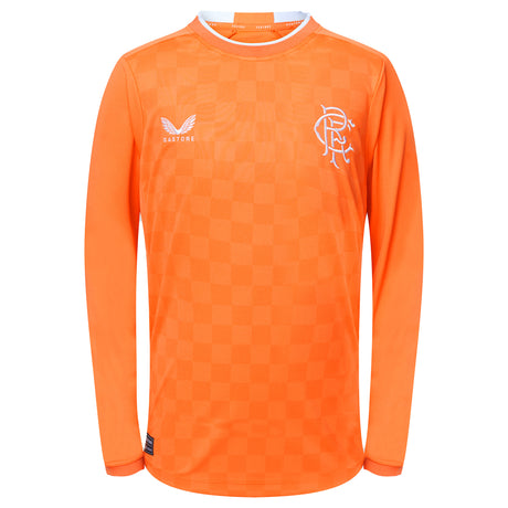 Glasgow Rangers Home Goalkeeper Shirt 2022-23 - Kids - Kit Captain