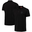 Arsenal Mono Logo Polo Shirt - Black - Mens - Kit Captain