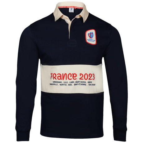 Rugby World Cup 2023 Panel Rugby Jersey - Navy - Kit Captain