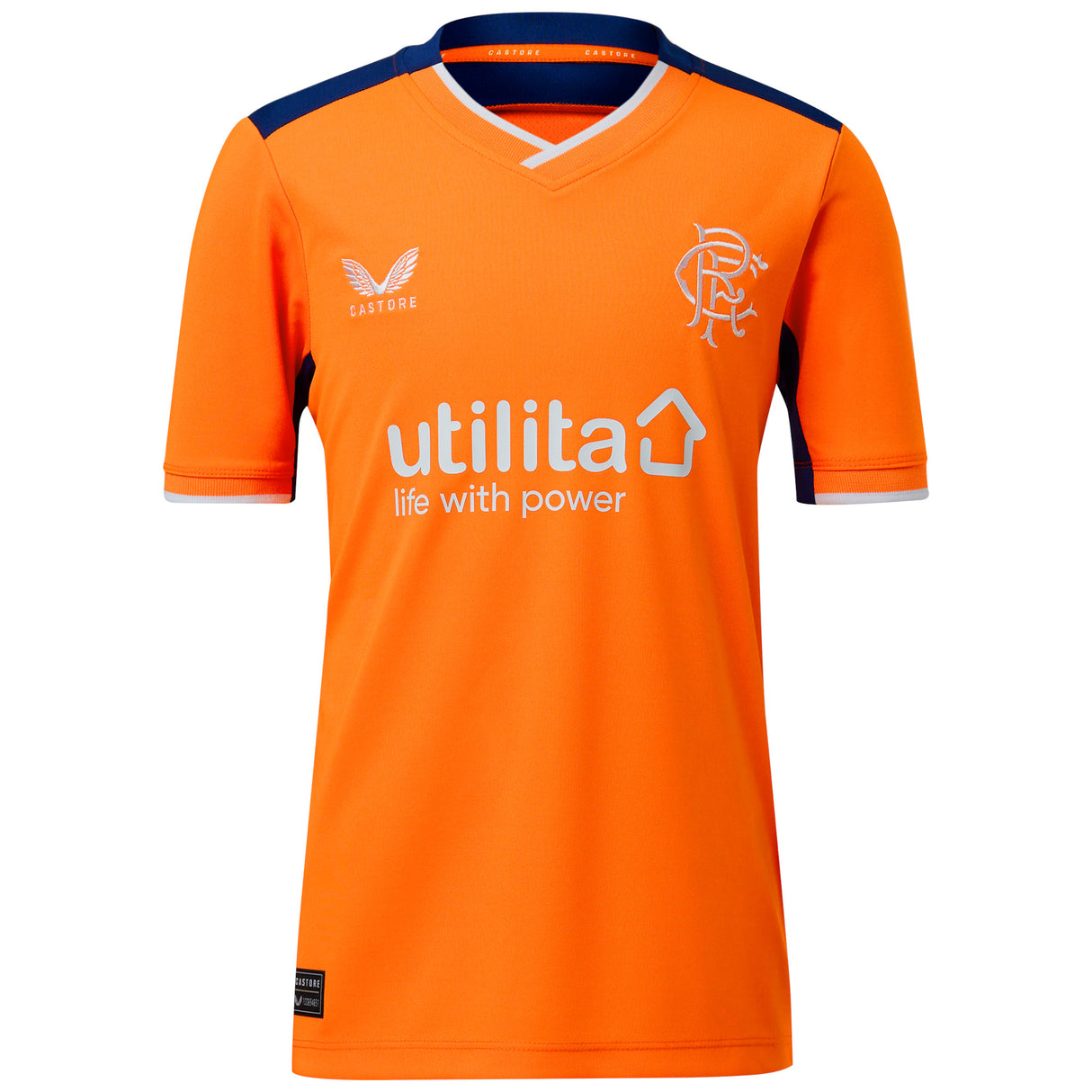 Glasgow Rangers Third Shirt 2022-23 - Kids with Roofe 25 printing - Kit Captain