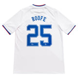 Glasgow Rangers Away Shirt 2022-23 - Kids with Roofe 25 printing - Kit Captain