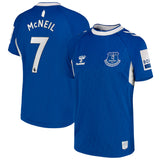 Everton Home Shirt 2022-23 - Kids with McNeil 7 printing - Kit Captain