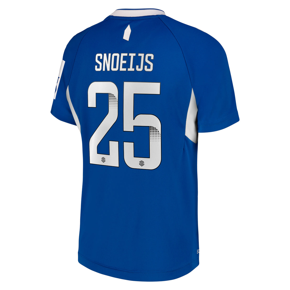 Everton WSL Home Shirt 2022-23 - Kids with Snoeijs 25 printing - Kit Captain