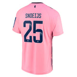 Everton WSL Away Shirt 2022-23 with Snoeijs 25 printing - Kit Captain