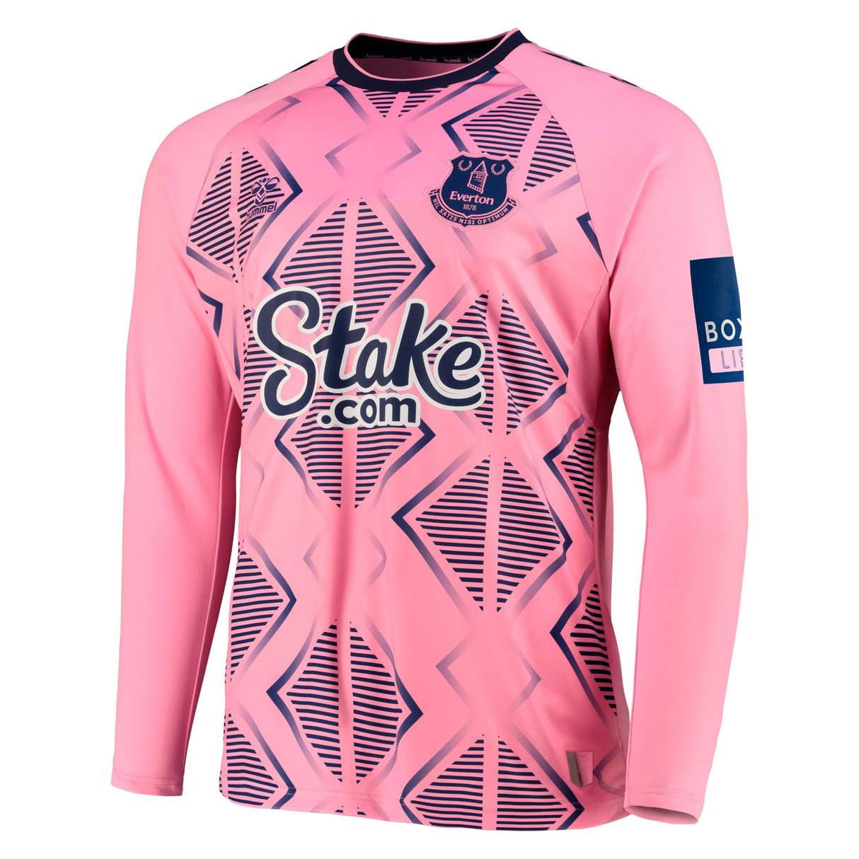 Everton WSL Away Shirt 2022-23 - Long Sleeve with Björn 5 printing - Kit Captain