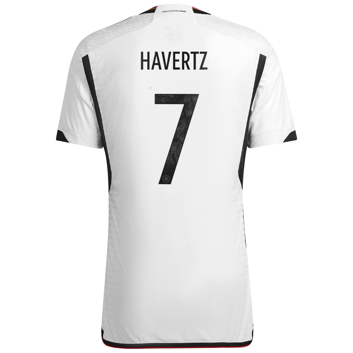 Germany Home Authentic Shirt with Havertz 7 printing - Kit Captain