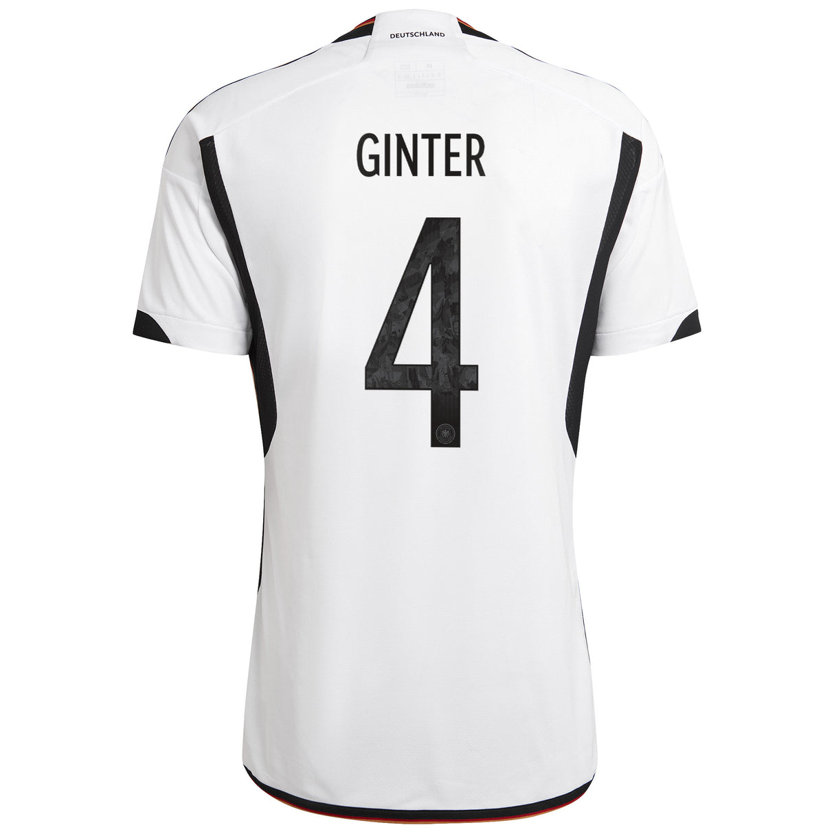 Germany Home Shirt with Ginter 4 printing - Kit Captain