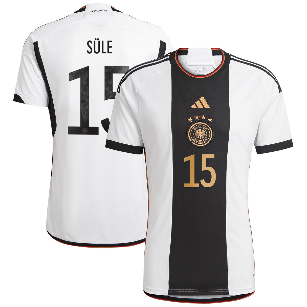 Germany Home Shirt with Süle 15 printing - Kit Captain