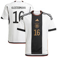 Germany Home Shirt - Kids with Klostermann 16 printing - Kit Captain