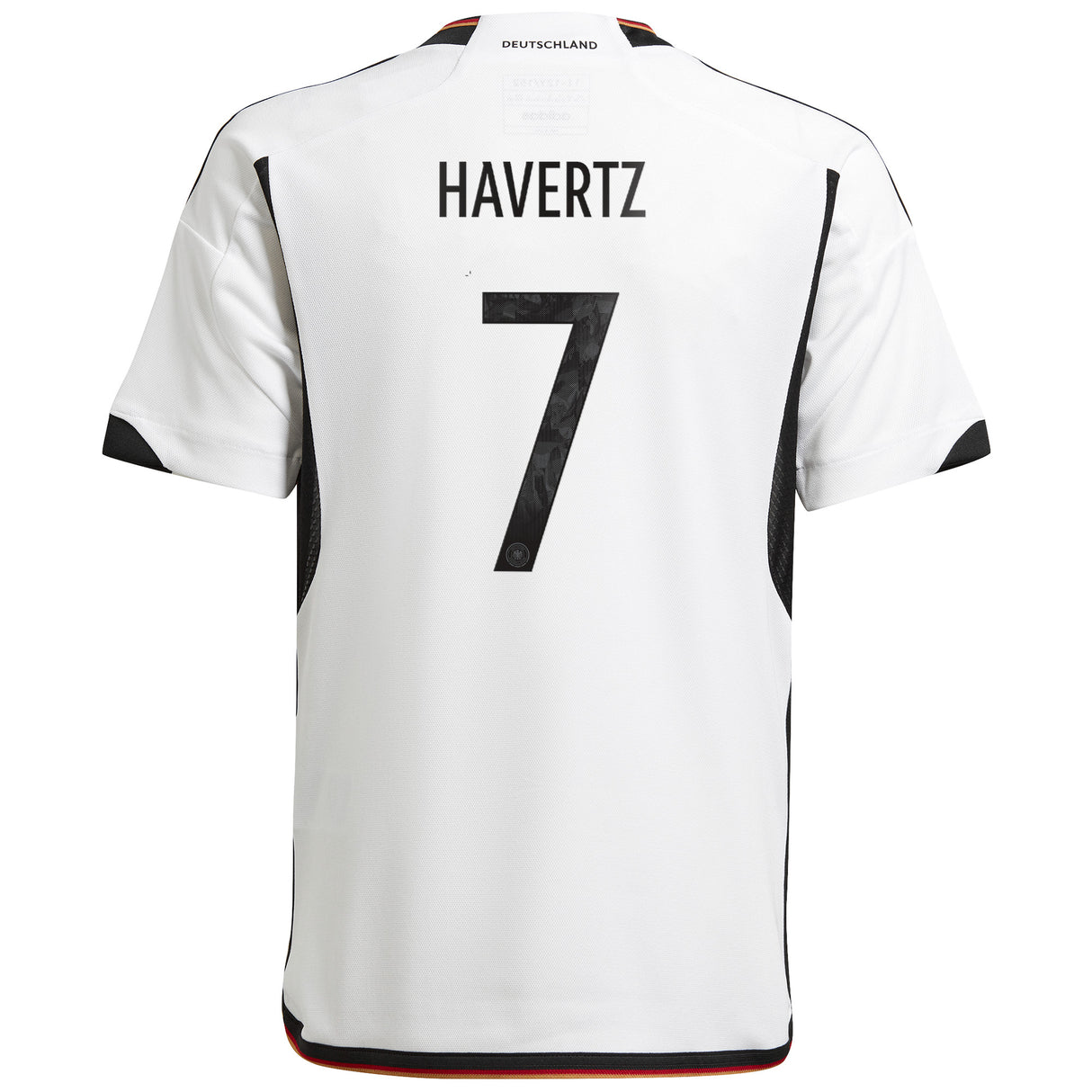 Germany Home Shirt - Kids with Havertz 7 printing - Kit Captain