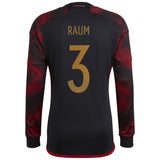 Germany Away Shirt - Long Sleeve with Raum 3 printing - Kit Captain