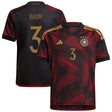 Germany Away Shirt - Kids with Raum 3 printing - Kit Captain