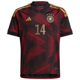 Germany Away Shirt - Kids with Musiala 14 printing - Kit Captain