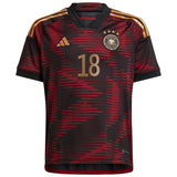 Germany Away Shirt - Kids with Hofmann 18 printing - Kit Captain