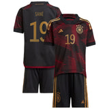 Germany Away Minikit with Sané 19 printing - Kit Captain