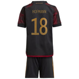 Germany Away Minikit with Hofmann 18 printing - Kit Captain