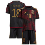 Germany Away Minikit with Hofmann 18 printing - Kit Captain