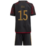 Germany Away Minikit with Süle 15 printing - Kit Captain