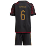 Germany Away Minikit with Kimmich 6 printing - Kit Captain