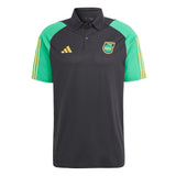 Jamaica adidas Training Cotton Polo - Black - Kit Captain